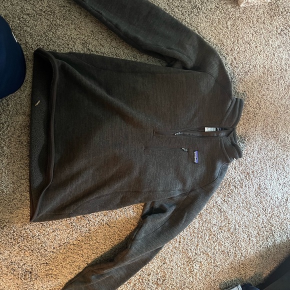 Patagonia Dark Brown Zip-Up Jacket - Picture 2 of 3